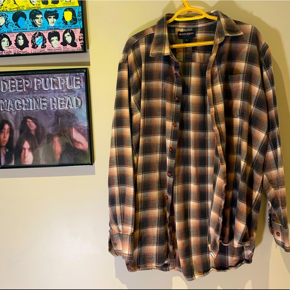 Vintage Plaid flannel